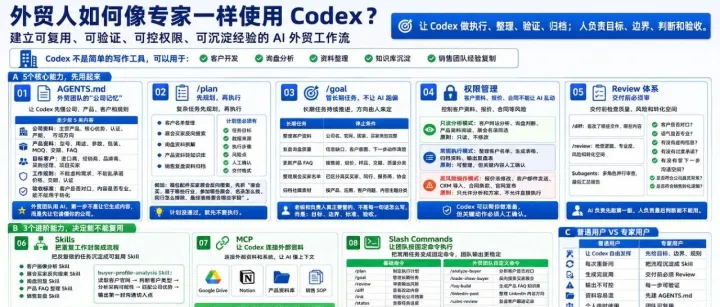 外贸人如何像专家一样使用 Codex？