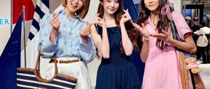 '톱모델' 야노시호 딸은 다르네... 추사랑, 173cm 장원영 옆에서도 빛난 미모