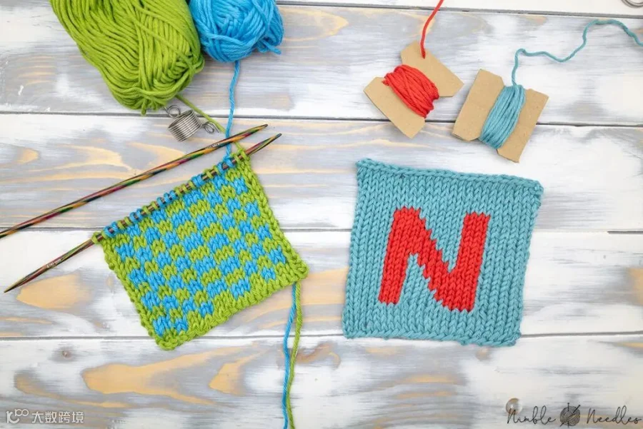 Intarsia vs Fair Isle对比