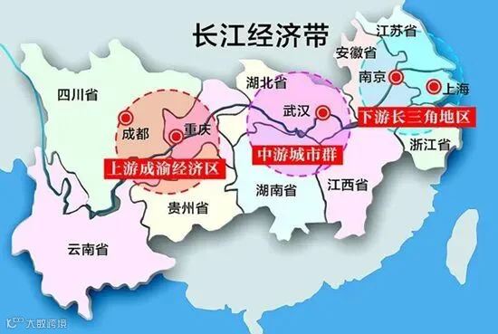 image-03-江汉经济带节点分布图与区位关系