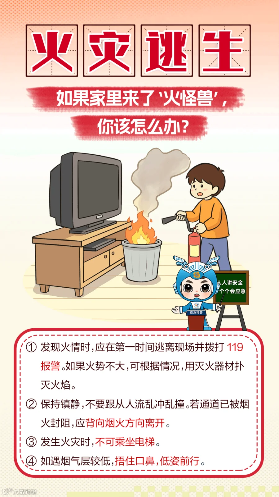 火灾逃生