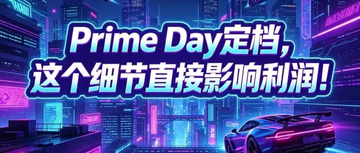Prime Day定档，这个细节直接影响利润！
