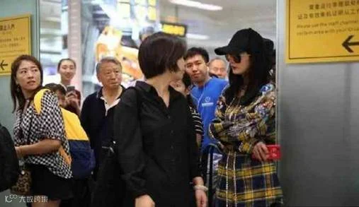 杨幂被保安赶出机场 杨幂被群众围堵全程黑脸