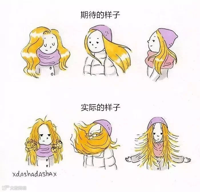 关于冬天的16幅漫画,直击人心!