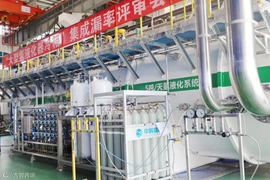 1-5TPD大型氦制冷循环氢液化冷箱产品成功研制.JPG