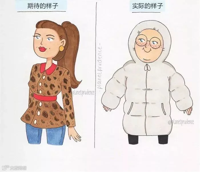 关于冬天的16幅漫画,直击人心!