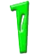 数字1