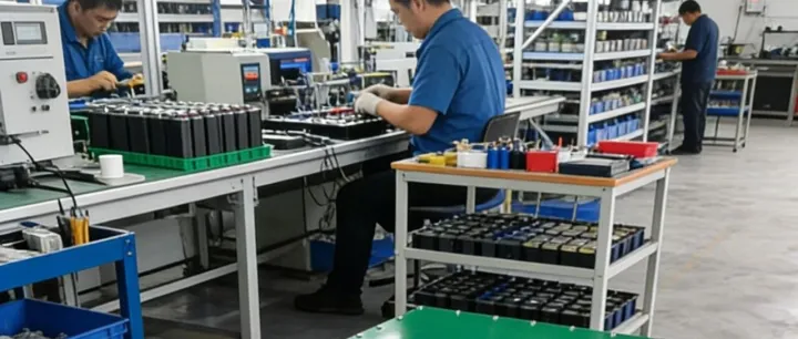 上饶电动叉车企业如何选配12-1000V磷酸铁锂电池组？