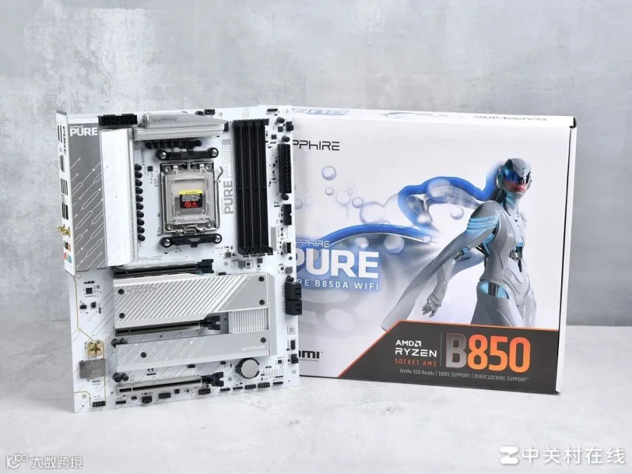 BIOS大升级 蓝宝石PURE 极地 B850A WIFI主板评测