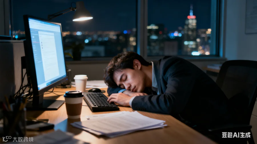 生成熬夜看电视图片.png