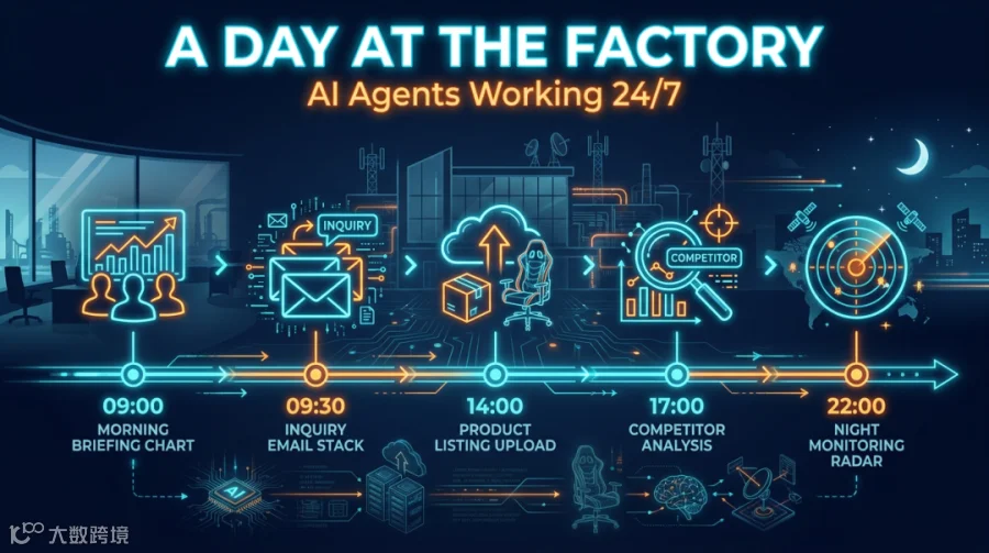 工厂的一天 24/7 AI协作