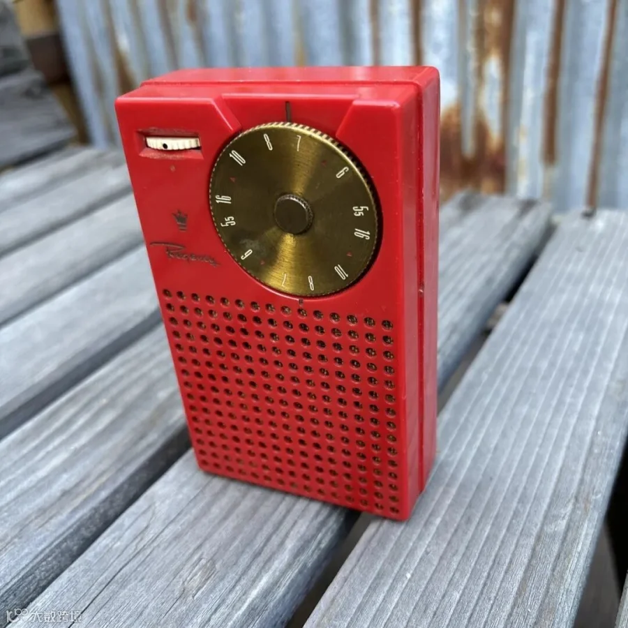 REGENCY TR-1 Transistor Radio - RED - GREAT SHAPE USA FIRST TRANSISTOR | eBay