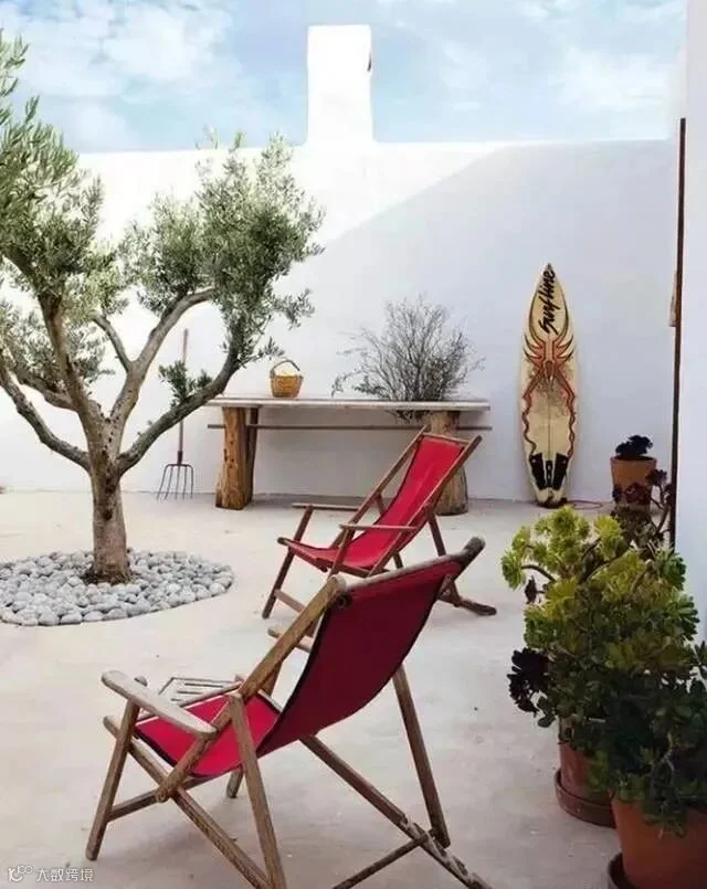 庭院,还是纯白色的最美_18