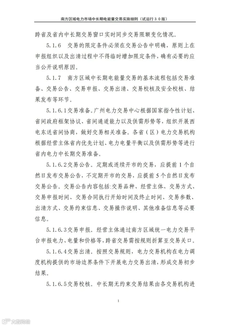 关于征求南方区域电力市场四个配套实施细则(征求意见稿)意见的函.pdf_191.jpg
