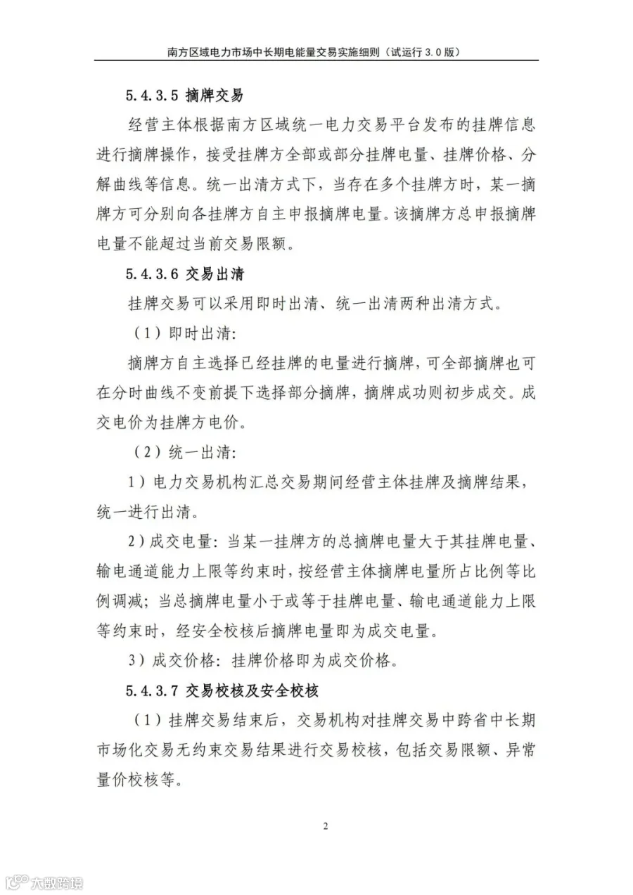关于征求南方区域电力市场四个配套实施细则(征求意见稿)意见的函.pdf_202.jpg