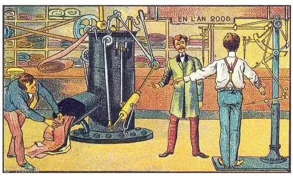 100年前的法国人对今天的畅想