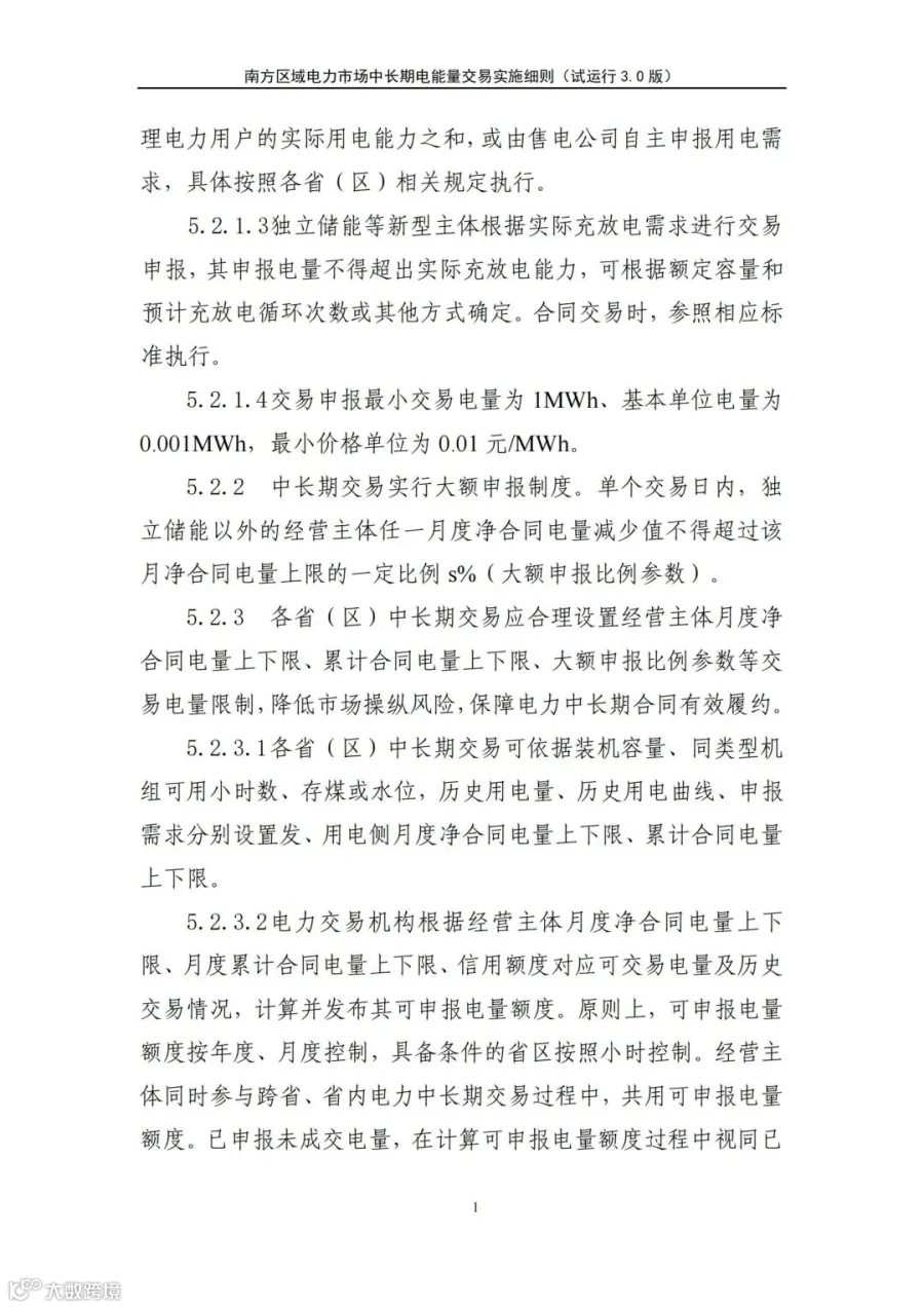 关于征求南方区域电力市场四个配套实施细则(征求意见稿)意见的函.pdf_193.jpg