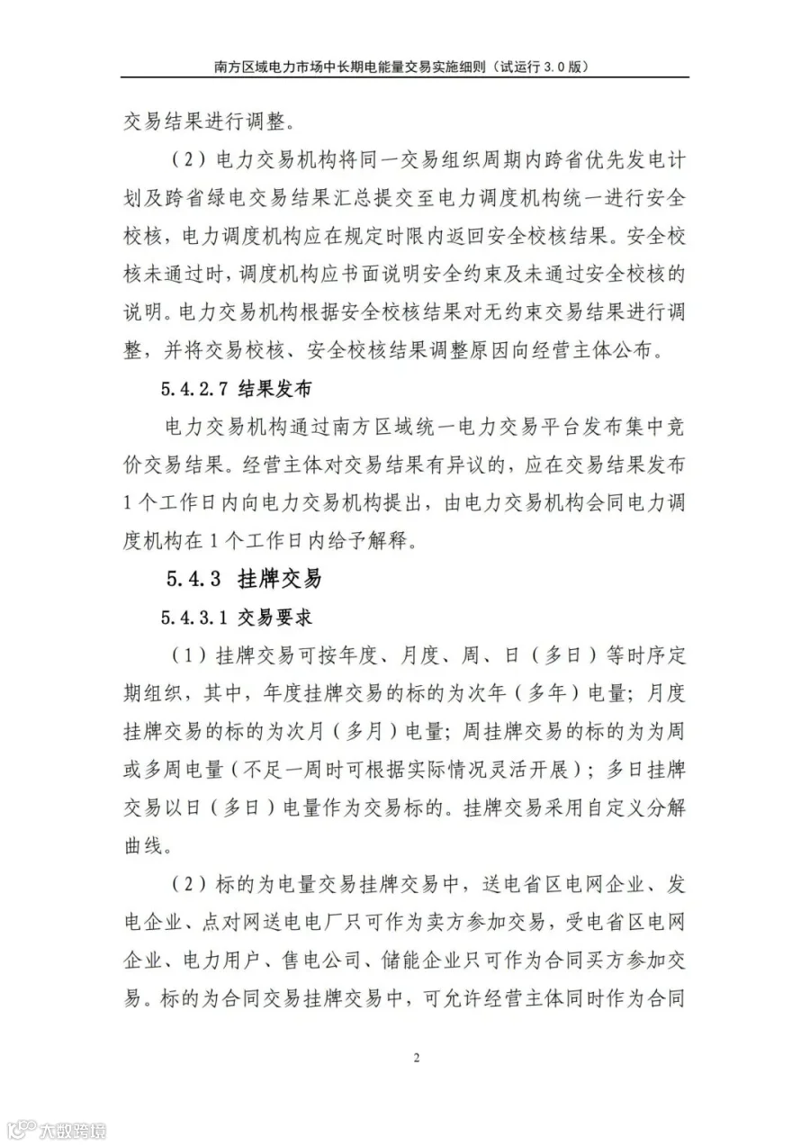 关于征求南方区域电力市场四个配套实施细则(征求意见稿)意见的函.pdf_200.jpg