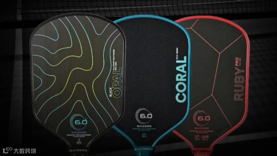 Six Zero’s Next Gem paddle lineup.