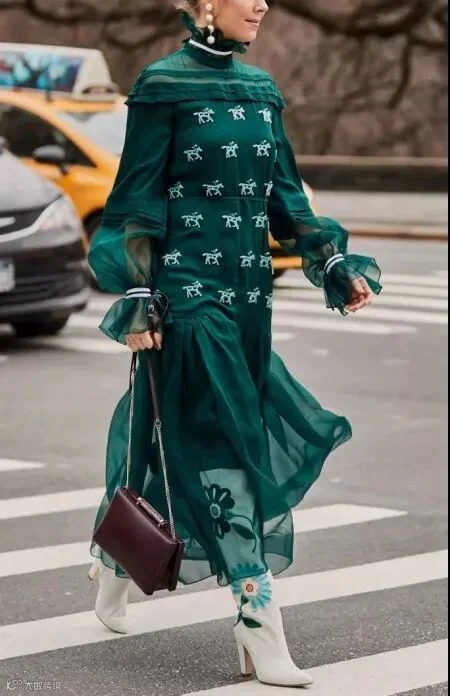 连衣裙单品趋势 2021/22秋冬女装连衣裙流行趋势(图20)
