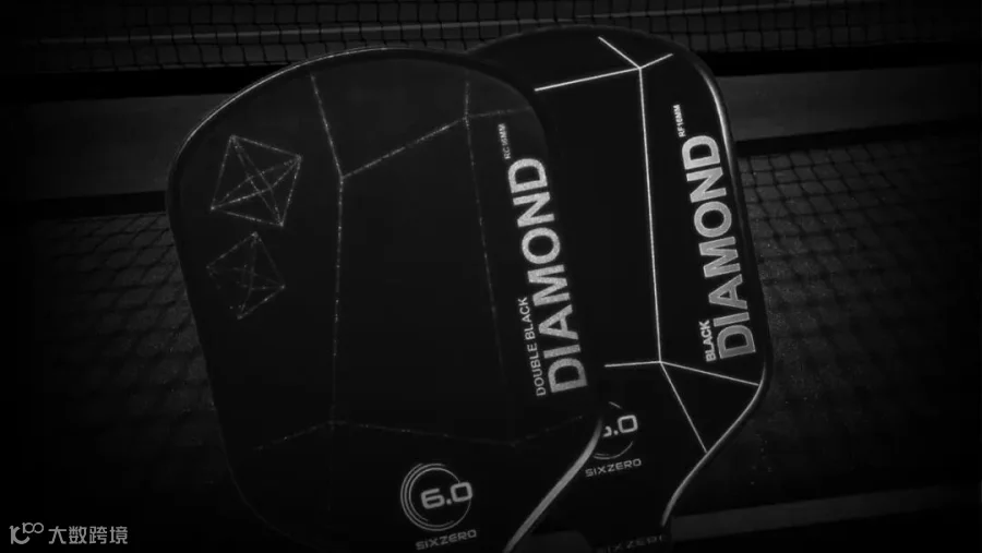 The original thermoformed Six Zero paddles: The Black Diamond and Double Black Diamond.