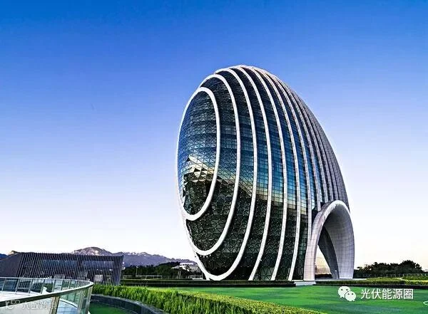 画风如此清奇,光伏一体化建筑节能又美观!