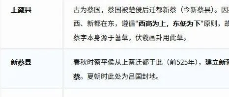 河南驻马店下县/市名字由来