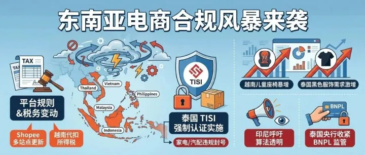 东南亚电商合规风暴来袭，卖家如何应对？