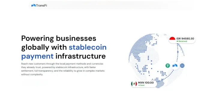 一天了解一家跨境支付公司：TransFi｜基于稳定币结算网络的新兴市场跨境支付基础设施