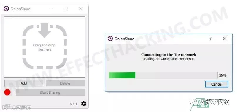 OnionShare - 安全匿名共享文件的工具(Windows,Linux,Mac OS X)
