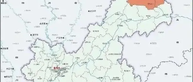 重庆藏着一个版图异常舒展的县，顺着山势拉得很远，不少重庆人陌生！