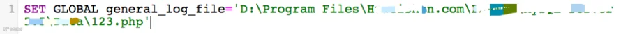 phpmyadmin getshell之利用日志文件