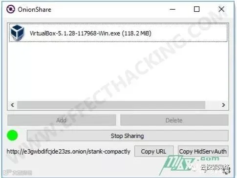 OnionShare - 安全匿名共享文件的工具(Windows,Linux,Mac OS X)