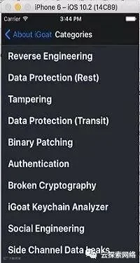 iGoat - 故意不安全的iOS应用程序