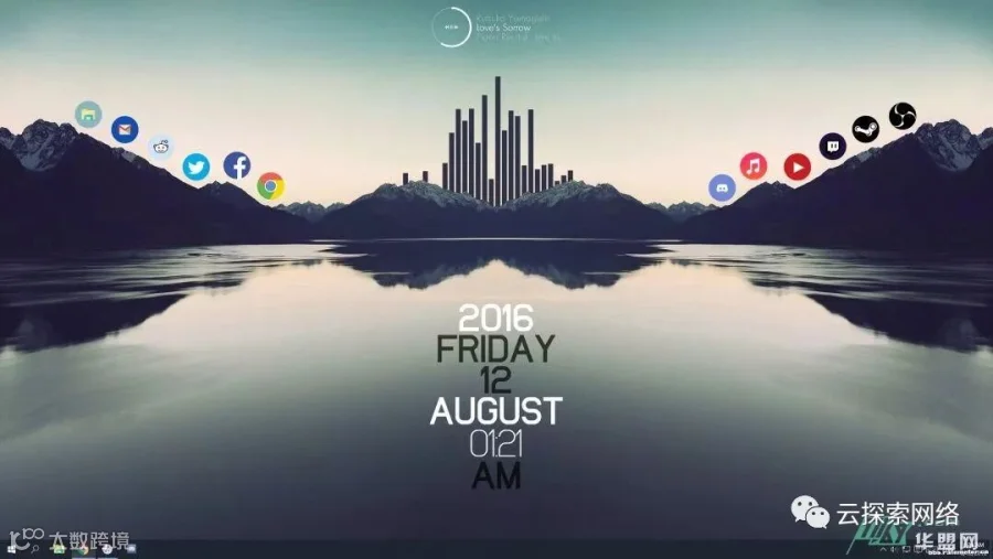 雨滴rainmeter 做你自己的桌面工程师—--从小白到炉火纯青2