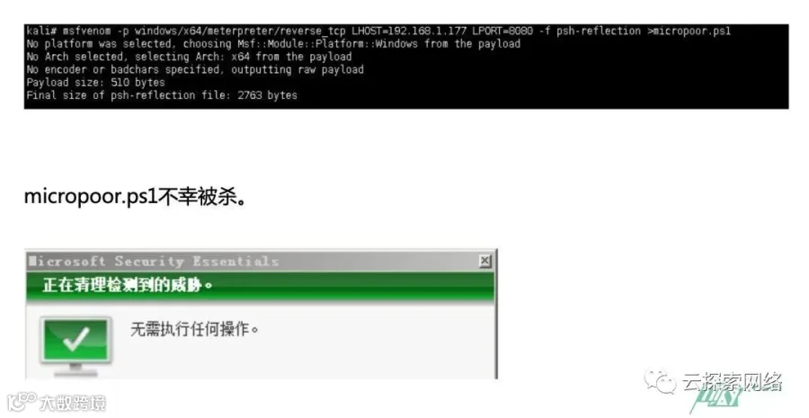 关于 Powershell 对抗安全软件