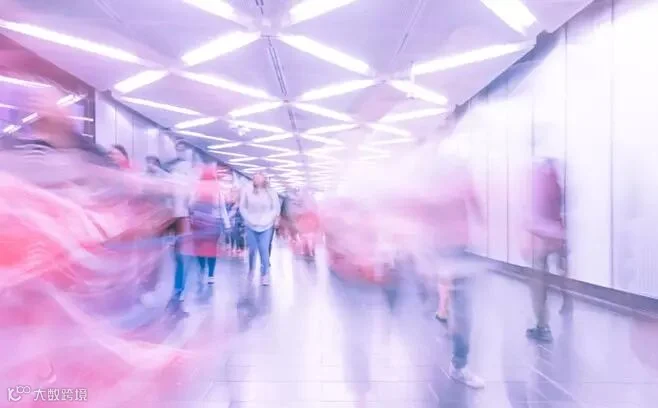 模糊,通勤,地铁,车站,火车,通勤者,人,运动,运动,社区,走廊,地铁,快速,速度,模糊,人群,人,交通,高峰,高峰时间