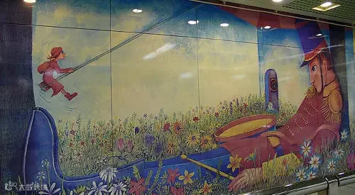 台湾几米地铁站 台北最漂亮的捷运站