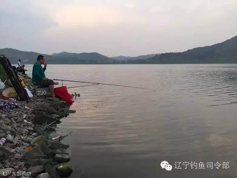 群弟选的钓位 正忙着调漂