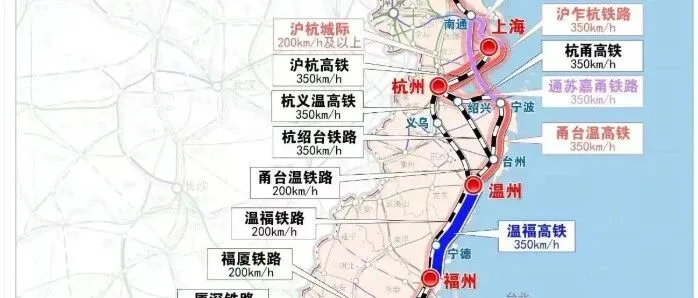全线铺轨！温福高铁扩容段冲刺，浙闽两地时空距离骤缩