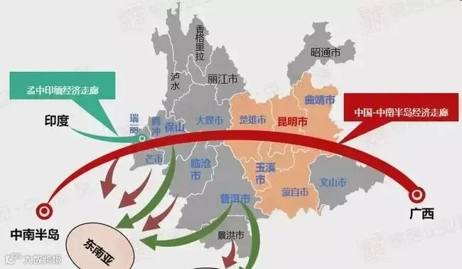 image-01-滇西大通道区位示意