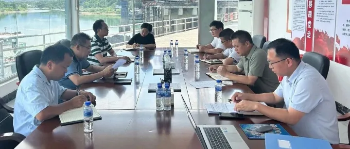 黄源东到物流公司指导党建品牌工作