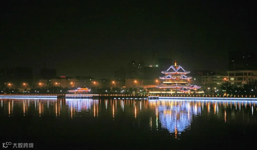 image-04-汾河景区璀璨夜景