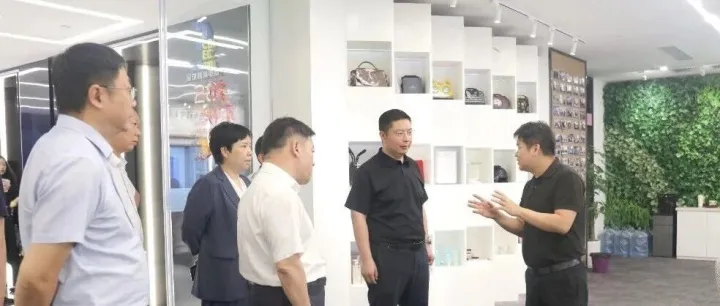 深化政企协同 共筑出海高地 | 咸宁市政府副市长林桢栋一行莅临全球跨境电商“三中心”考察交流