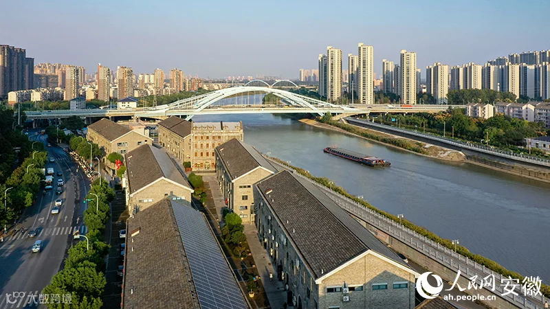 俯瞰大砻坊科技文化园。人民网记者 张俊摄