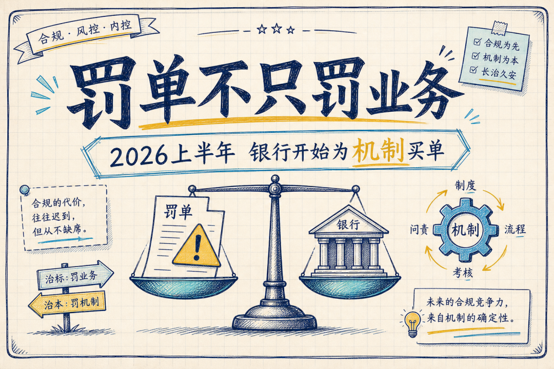 罚单不只罚业务：2026 年上半年，银行开始为「机制」买单- 大数跨境