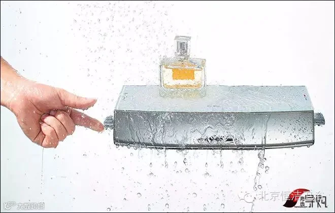 恒洁雨洁花洒出水效果