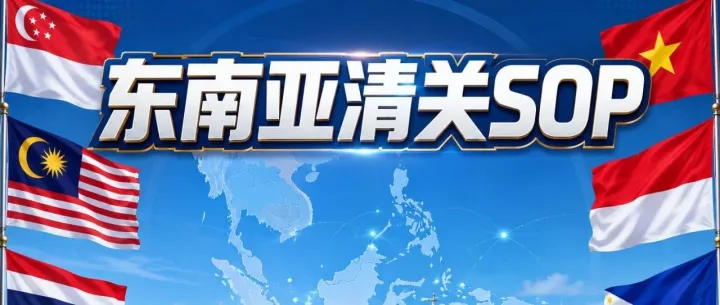 东南亚清关完整指南SOP6 国独立操作手册 越南  泰国 印尼 马来  菲律宾 新加坡