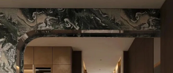 紫山水大理石