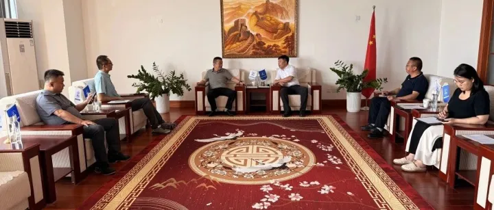 热烈欢迎甘肃张掖市<em>黑河</em>水电董事长一行来访